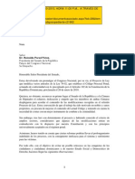 Observaciones Poder Ejecutivo Proyecto Ley 10-15