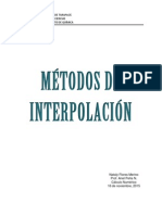 Metodos de Interpolacion