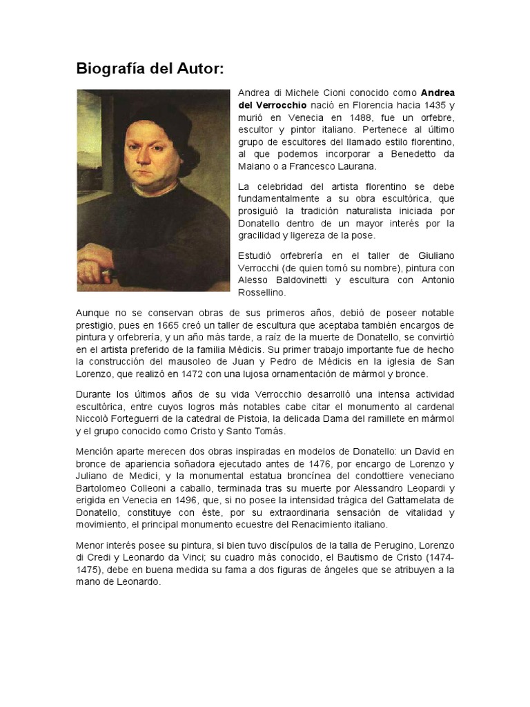 Que Lleva David De Miguel ángel En Su Mano Izquierda Análisis David - Miguel Angel | PDF | Artes (general) | Personas