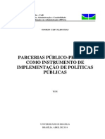 PPP Como Instrmento de Implementacaode Polticas Publicas