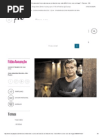 Fábio Assunção - _O Tratamento é Como Atravessar Um Deserto, Mas Mais Difícil é Viver Com as Drogas_ - Pessoas - DN