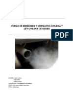 Informe de Emisiones de Gases PDF