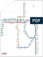 Mapa Metro de Stgo Accesibilidad