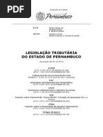 Legislação Tribuatária Do Estado de Pe II
