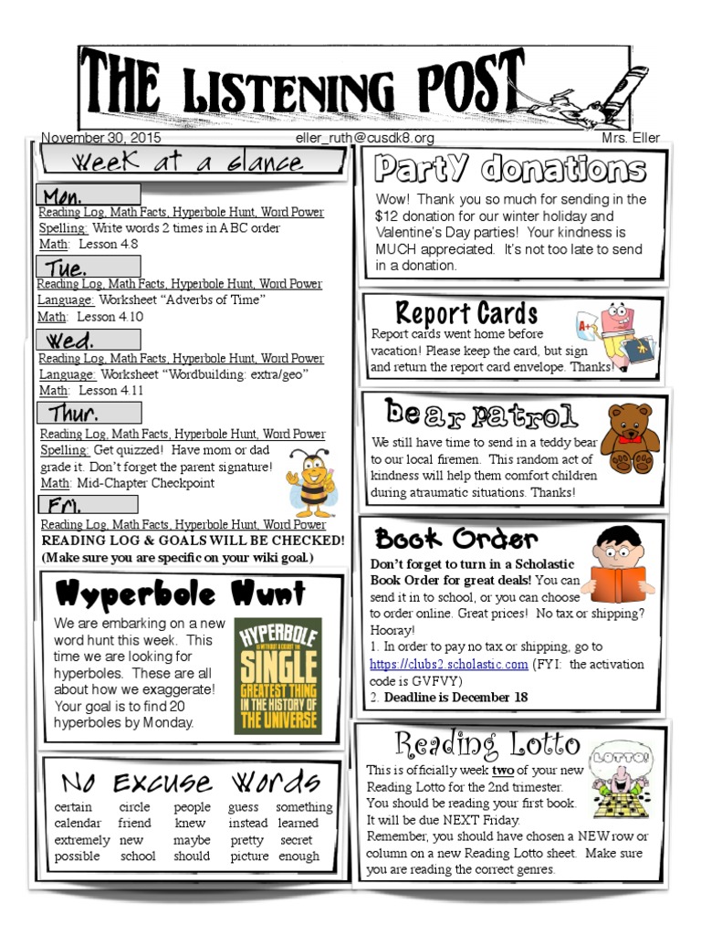 Hyperbole Hunt: Reading Lotto | PDF