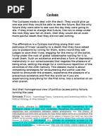 Cyclops: Assemblage Theory, Complexity and Contentious Politics: The Political Ontology of Gilles Deleuze