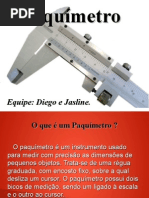Leitura de Paquímetro em Polegadas | PDF | Metrologia