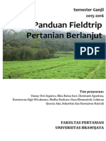 Panduan Fieldtrip Pertanian Berlanjut 2015 - 2016