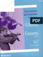 Easy Concertos and Concertinos: For Violin and Piano