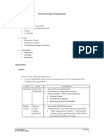 OD Doctoral Qualifing Exam - Social Psychology of Organizations