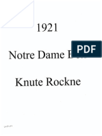 1921 Notre Dame Fighting Irish Defense