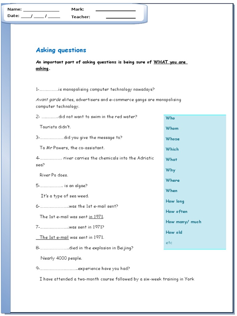 Questioning Techniques Guide | PDF