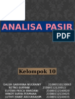 Analisa Pasir