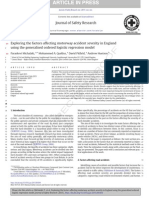 Exploring the Factors Affecting Motorway Accident Severity in England