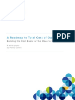 A Roadmap To Total Cost Ofownership: Building The Cost Basis For The Move To Cloud