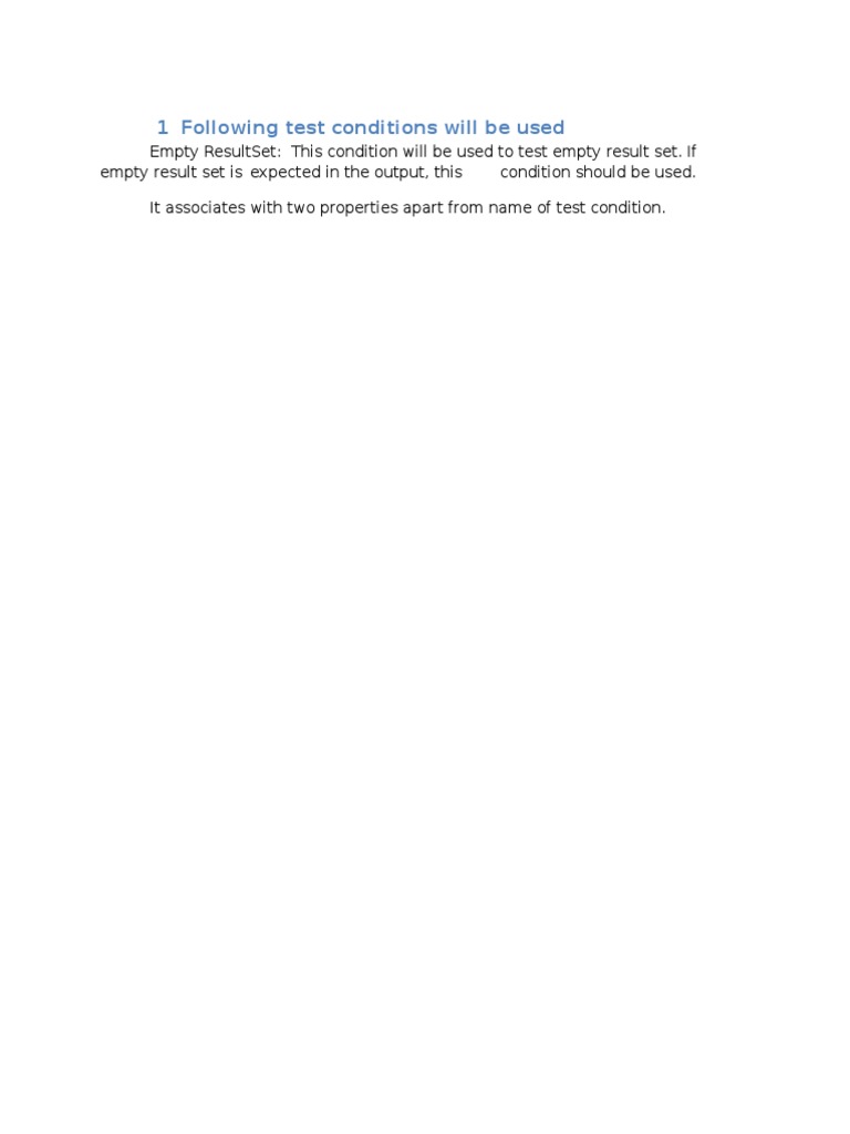Testing Empty ResultSet Conditions | PDF | Teaching Methods & Materials ...