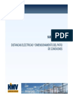 5.4 Distancias Eléctricas y Dimensionamiento de Patio de Llaves