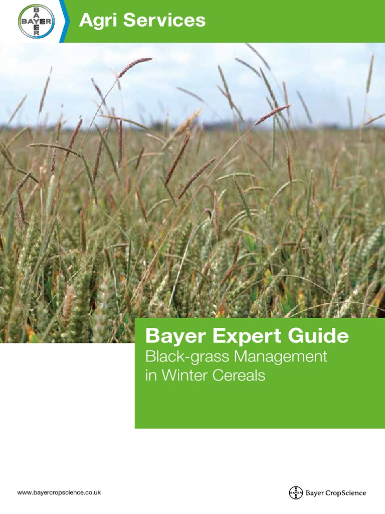 Alopecurus Herbicide Guide Control PDF | PDF | Herbicide | Crop Rotation