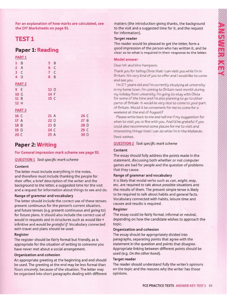 Fce Practice Tests 2015 With Key Pdf