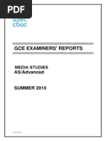keeping it simple--the examiners report 2015
