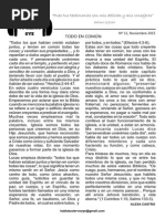 BOLETÍN Nº 11 HABLA, TU SIERVO OYE