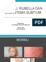 Presentasi Referat (Morbili, Rubella, Eksantema Subitum)