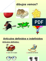 Artículos Indefinidos y Definidos