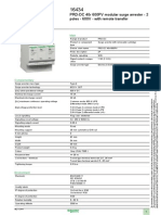 Product Data Sheet: PRD-DC 40r 600PV Modular Surge Arrester - 2 Poles - 600V - With Remote Transfer