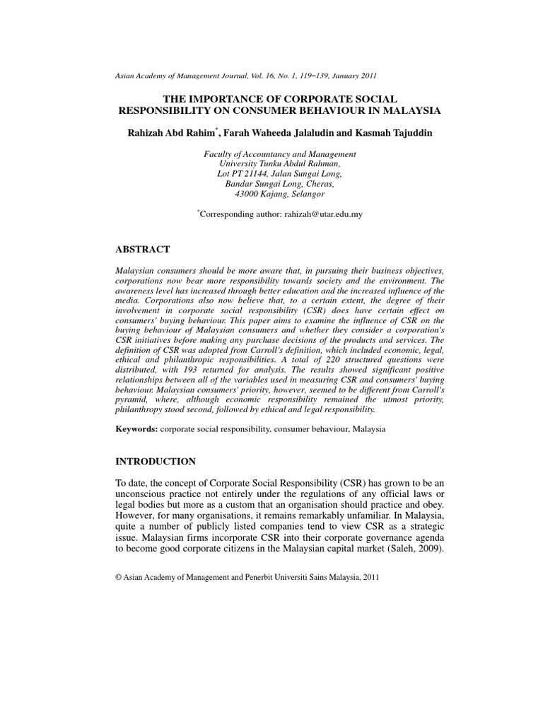 Sample Essays On Social Responsibility Of Business | WOW Essays