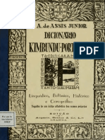 Dicionário Kimbundu-Português 