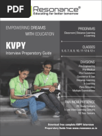 Download KVPY 2015 Interview Preparatory Guide by harshal patel SN291663704 doc pdf