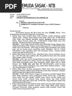 Surat Keputusan tentang pembentukan tim penyususn visi dan 