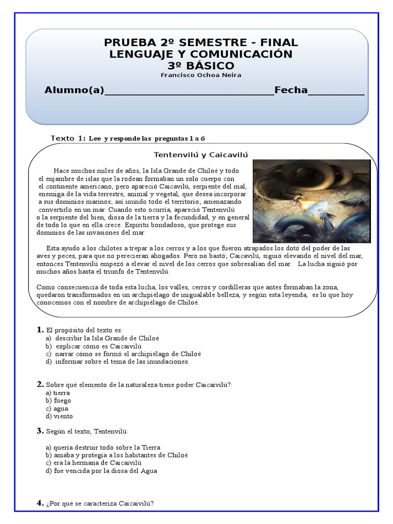 3º Básico | PDF | Artes del Lenguaje y Comunicación | Libros para ...