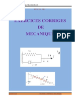 92578822exercices Corriges Mecaniques PDF