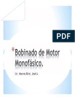 Bobinado de Motor Monofcasico