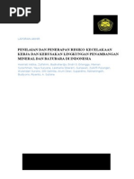 Download Laporan Final Penilaian Risiko Tambang Hasniati 0904141 by hendra gultom SN291676046 doc pdf