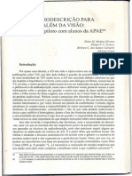 Audiodescrição para Além Da Visão - Um Estudo Piloto Com Alunos Da APAE