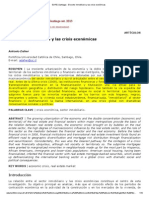 EURE (Santiago) - El Sector Inmobiliario y Las Crisis Económicas