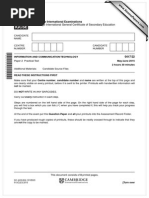 May/June 2015 Paper 2 ICT