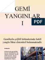 Gemi Yangınları NİYAZİ TABAKCI