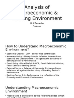 Analysis of Macroeconomic & Banking Environment