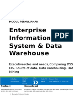 Enterprise Information System and Data Warehouse