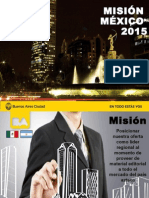 Misión D.F, México 2015