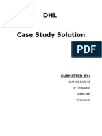 DHL Case Study Solution: Submitted by
