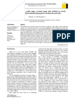 Effects of Sugarcane, Palm Sugar, Coconut Sugar and Sorbitol