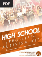 2015 High School Activism Kit