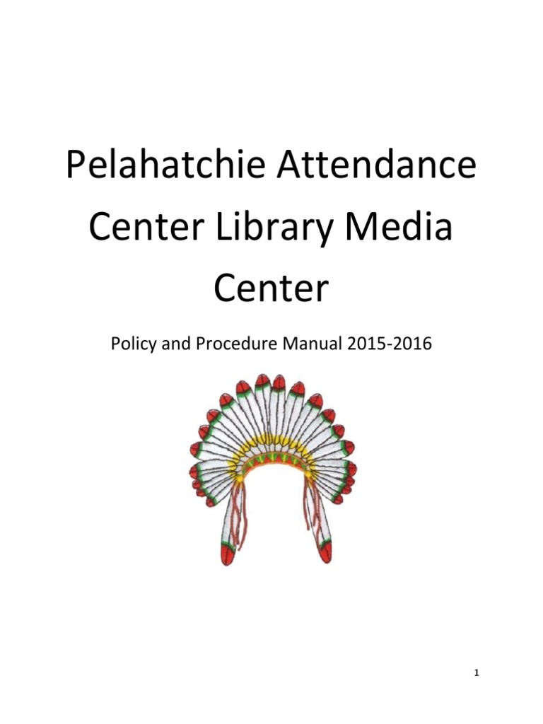 PAC Library Policy Manual 2015 PDF School Library Libraries