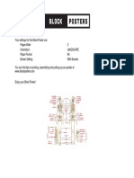 Your Settings For This Block Poster Are: Pages Wide 2 Orientation Landscape Paper Format A4 Border Setting With Borders You Can Find Tips On Printing, Assembling and Putting Up Your Poster at