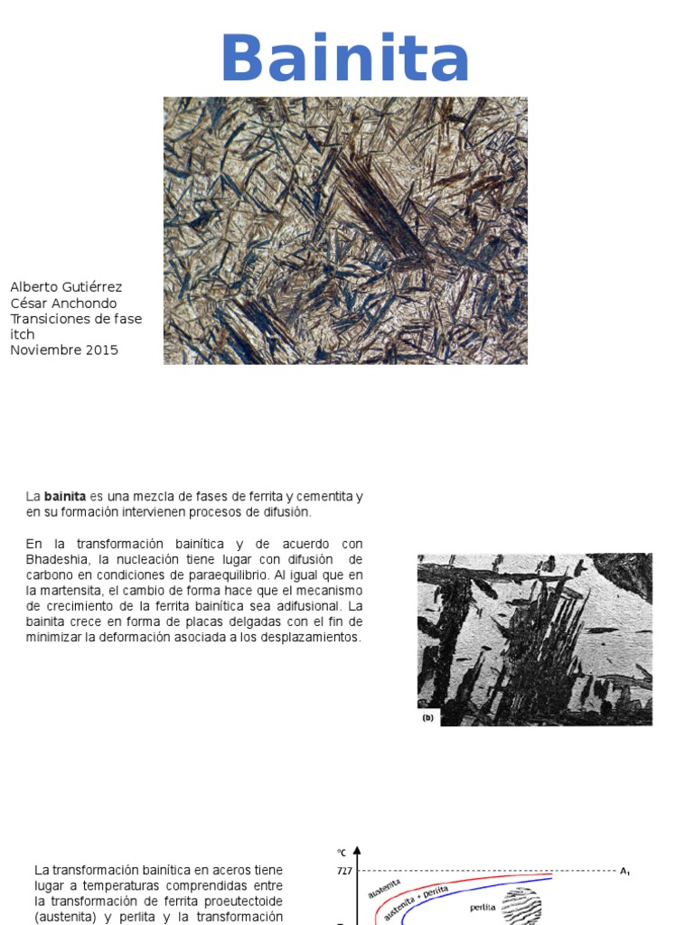 Bainita Expo | PDF | Metalurgia | Rieles, image size:768x1024