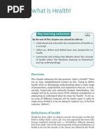 Contemporary Health Studies Sample Chapter1